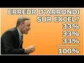 COMMENT EVITER LES ERREURS D ARRONDI SUR EXCEL - DOCTEUR EXCEL