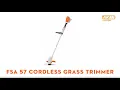STIHL FSA 57 Cordless Grass Trimmer Features Benefits STIHL GB