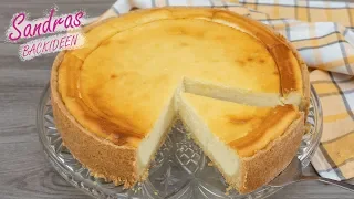 Quarkkuchen mit Mandarinen - Faule Weiber Kuchen |  Käsekuchen. 