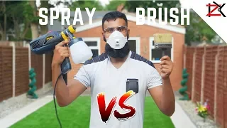 Download How To Paint Fence Panels | SPRAY VS BRUSH | Wagner Universal W570 Flexio Sprayer Review MP3