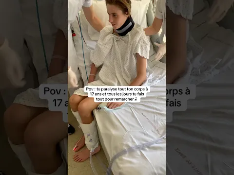 Pov : tu paralyse tout ton corps à 17 ans et tous les jours tu fais tout pour remarcher 