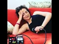 Milana Vayntrub busty and seems confused about her microphone LOOP