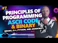 Principles of Programming ASCII Code Binary Practical CMD Demonstration
