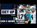What does Davante Adams future look like after Derek Carr was benched by the Raiders Get Up