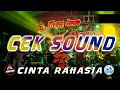 CEK SOUND AMPUHH!! WONG JOWO MADIUN ~ CINTA RAHASIA ~ DHEHAN AUDIO