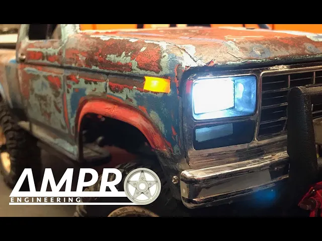 Tamiya F150 Ranger & Blackfoot Body Light Lenses video thumbnail