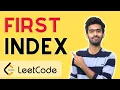 28 Find the Index of the First Occurrence in a String Interview Preparation Tamil code io