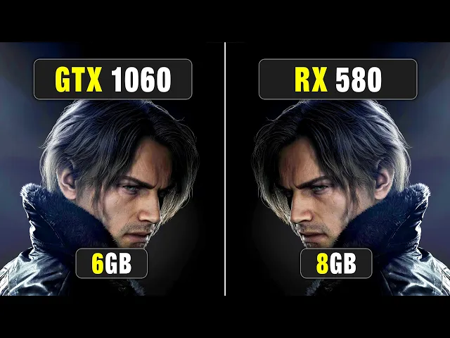 GTX 1060 vs RX 580 - Which GPU Aged Better? (Drivers 581.94 vs 26.1.1)