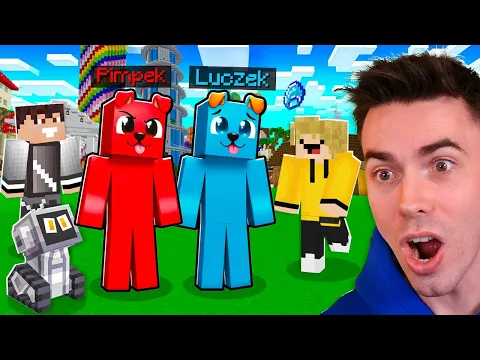 Video Thumbnail: NOWE SKINY LUCZKA I PIMPKA w Minecraft!