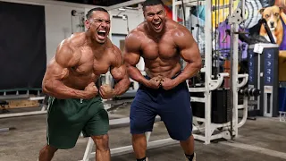 Larry Wheels Trains With Brazil s 24-Year-Old Beast
