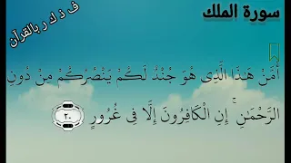 سورة الملك الآية رقم ١٩ الى ٢٤ تحفيظ القرآن الكريم The Noble Quran 