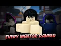 RANKING EVERY Mentor From WORST To BEST In-Depth Shindo Life Mentor Guide