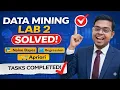 Data mining lab 2 and code in Github sawsonu123 Kingdom of sonu saw
