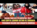 Download Lagu Reaksi fans Cantik Lebanon Jelang Dukung langsung di Surabaya, Penasaran kuliner dan Wisata nya❗