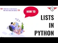 Python list Lists in Python Youtube List Comprehension Python Live Code Demo