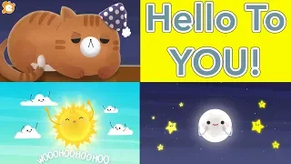 Hello Song For Kids FAST Hello To YOU By ELF Learning 