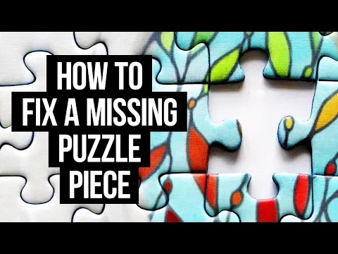 Download MP3 How to Make a Replacement Jigsaw Puzzle Piece