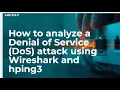Networking 9 2 5 Lab Analyze a DoS Attack