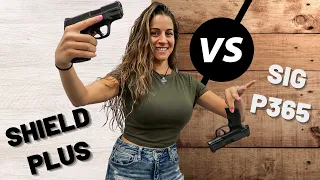 SIG P365 VS S W SHIELD PLUS Honest opinions and why I carry one over the other