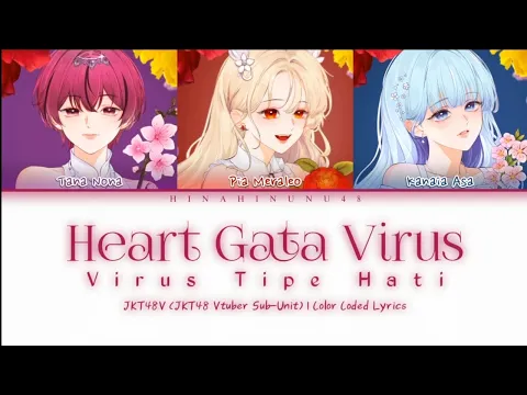 Download MP3 JKT48V - Heart Gata Virus (Virus Tipe Hati) | Color Coded Lyrics