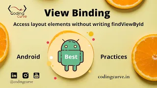 Stop writing findViewById repeatedly use View Binding - Android Best Practices