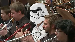 star wars jedi orchestra plays the throne room conducted by the jedi master andrzej kucyba a