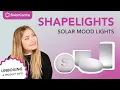 Unboxing Product Info ShapeLights Solar Powered Mood Light Collection The Solar Centre