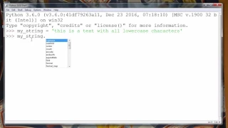How to Capitalize the First Character of a String in Python programming language