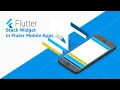 Flutter Mobile Apps How to add Positioned into our Stack Widget