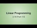 Linear Programming 3 10 Part - Maximize Profit for Furniture Store