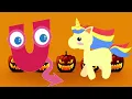 ABC Halloween Song & ABC Boo 🎃 1 Hour Halloween Phonics for Kids (Clear Vocals)