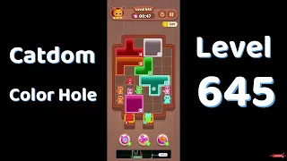 Catdom Color Hole Level 645 Screenshot