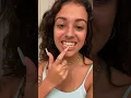 Malu Trevejo gets double tongue piercings side by side - instagram ig live 2020