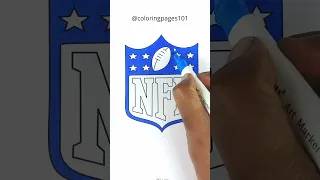 Coloring NFL Logo