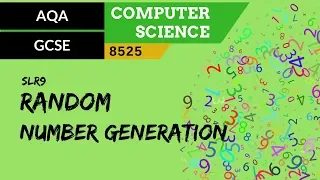 56 AQA GCSE 8525 SLR9 - 3 2 Random number generation