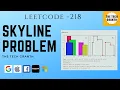 Leetcode 218 Skyline Problem Array Sorting PriorityQueue Heap