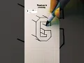 Download Lagu 3d drawing  Letter G | #shorts