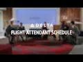 Delta Flight Attendants Talk Flexible Schedules