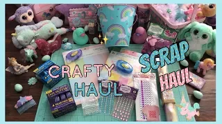 CRAFTY WALMART HAUL PAPER PAD BLING MORE