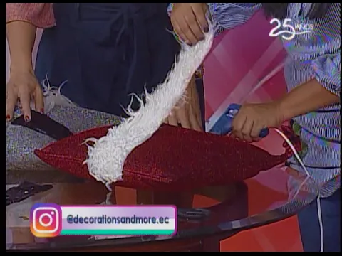 Cómo darle un toque navideño a nuestros cojines