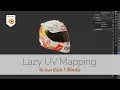 Lazy UV Mapping - In less than 1 Minute Blender Quick Tip