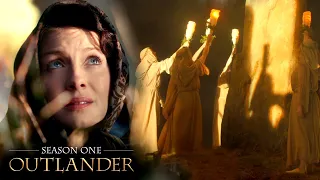 claire and frank witness a druid ritual outlander
