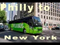 Philly to New York on FlixBus