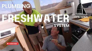 Catamaran Plumbing Project – Complete Catamaran Build Ep381