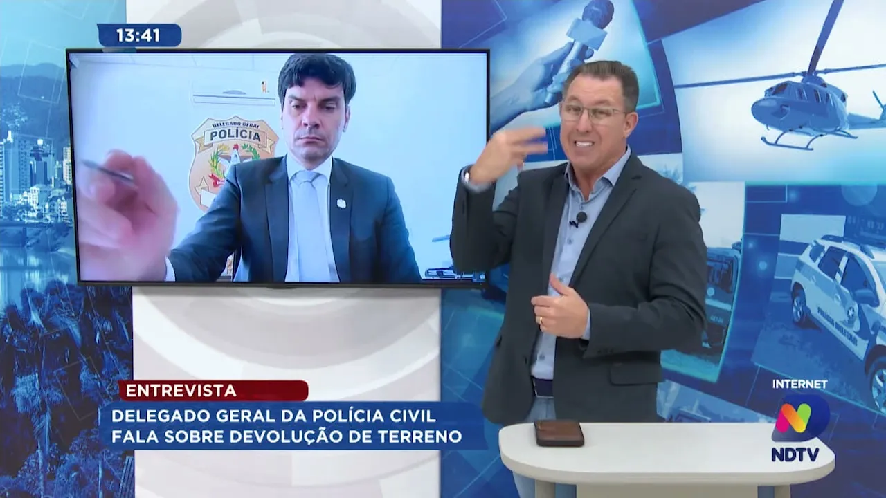 Delegado Geral da Polícia Civil fala sobre devolução de terreno