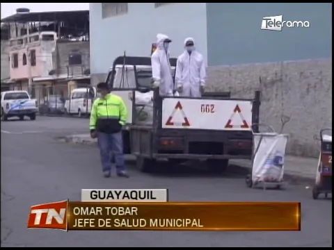 Minga de limpieza tras mala disposición de los desechos