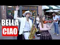 Download Lagu BELLA CIAO - Crazy Street Performance | Daniele Vitale \u0026 Karolina Protsenko | Sax e Violin