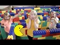 PAC-MAN in a Giant LEGO MAZE