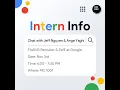 Intern Info Session