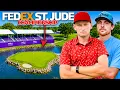 2 Pro Golfers vs PGA Tour Course